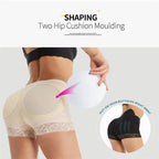 Shaping two hip cushion moulding product with text on a white background
